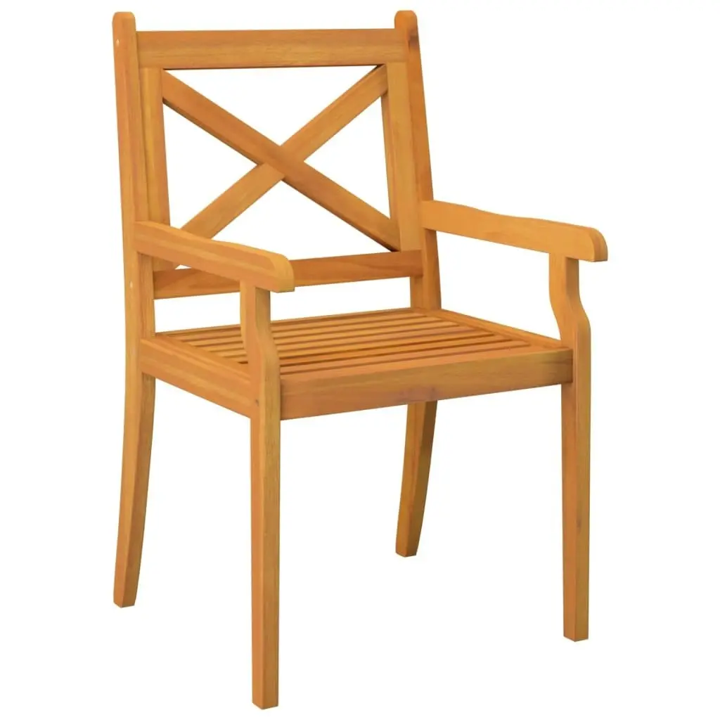 Outdoor Dining Chairs 3 pcs Solid Wood Acacia 310306