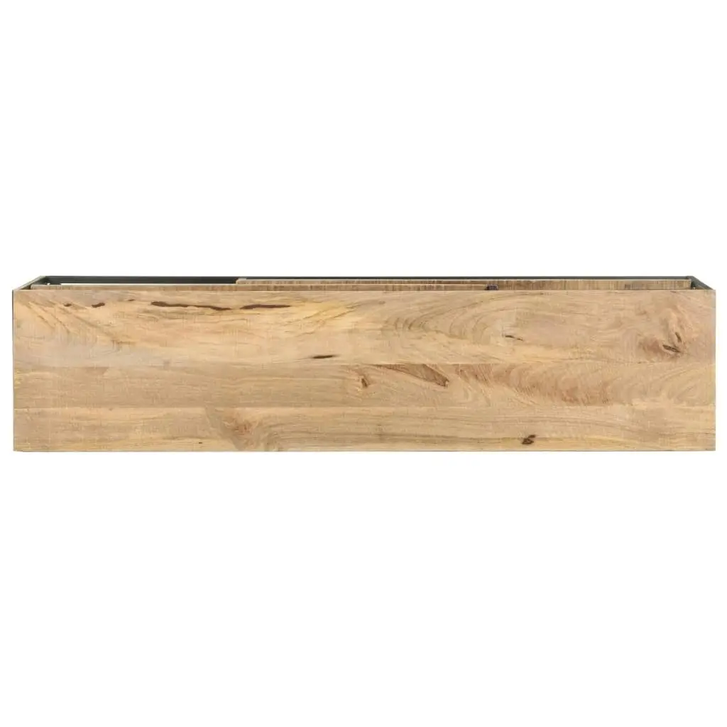 TV Cabinet 130x30x45 cm Rough Mango Wood 321623