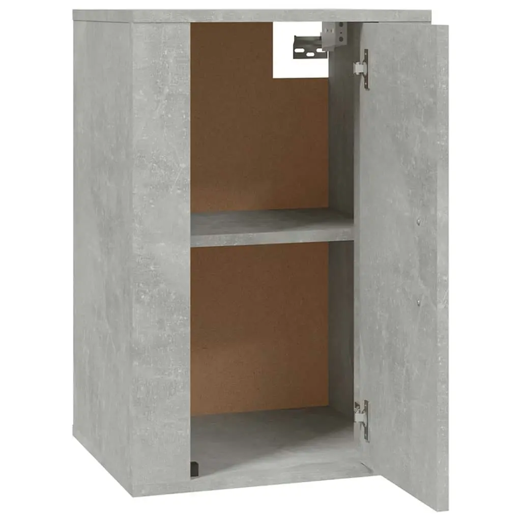 Wall Mounted TV Cabinets 2 pcs Concrete Grey 40x34.5x60 cm 816665