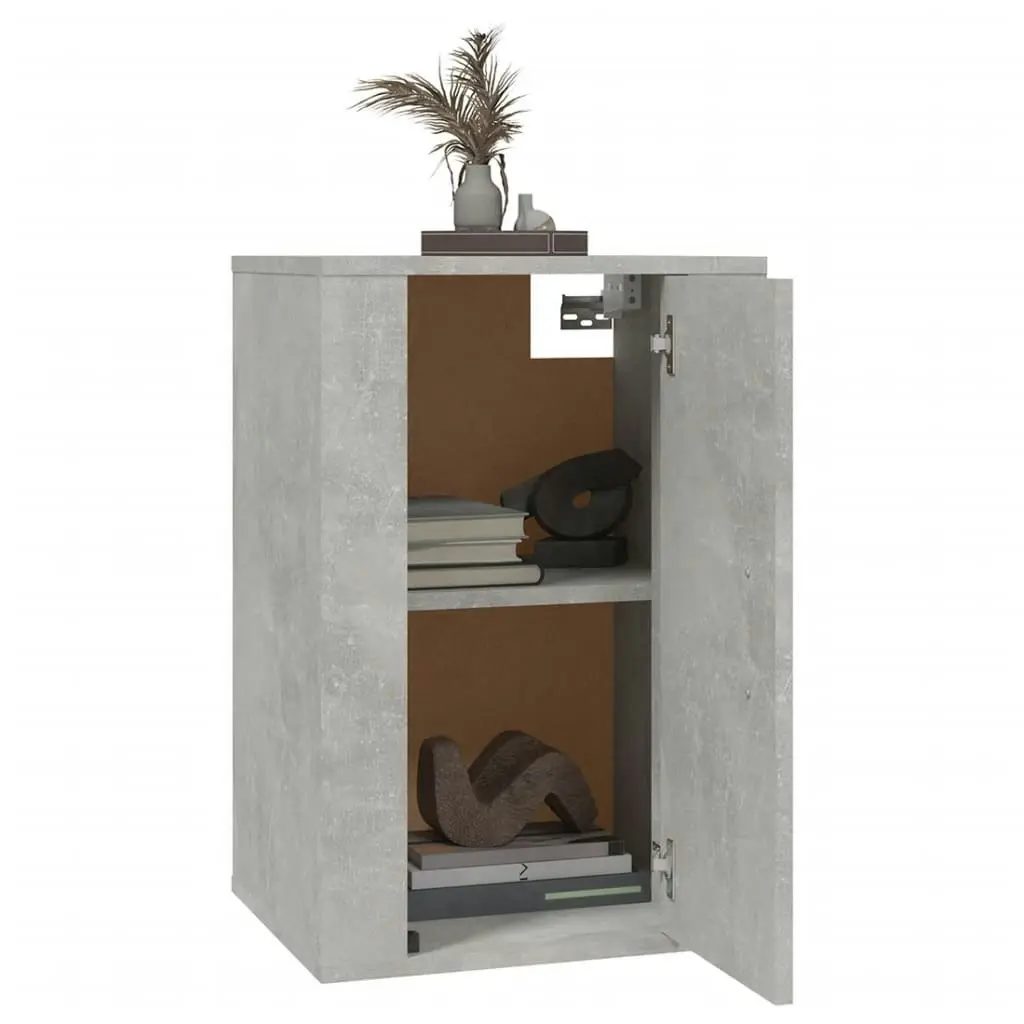 Wall Mounted TV Cabinets 2 pcs Concrete Grey 40x34.5x60 cm 816665