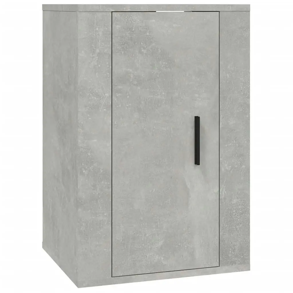 Wall Mounted TV Cabinets 2 pcs Concrete Grey 40x34.5x60 cm 816665