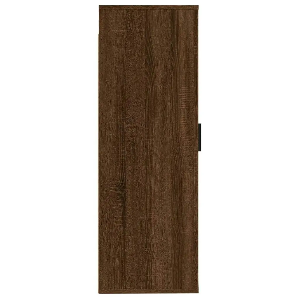 Wall Mounted TV Cabinet Brown Oak 40x34.5x100 cm 816687