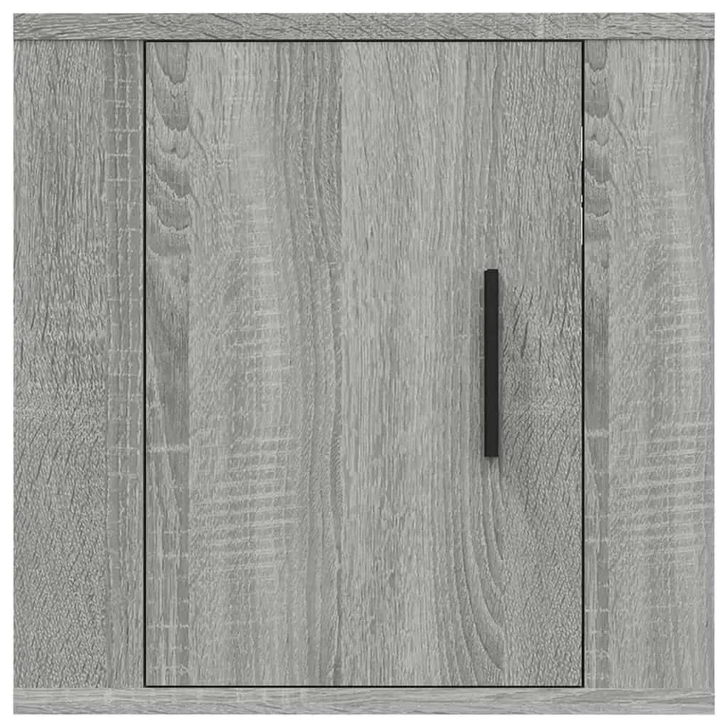 Wall Mounted TV Cabinet Grey Sonoma 40x34.5x40 cm 816652