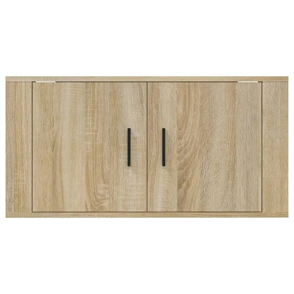 Wall Mounted TV Cabinet Sonoma Oak 80x34.5x40 cm 816627