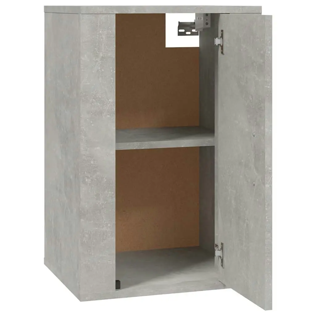 Wall Mounted TV Cabinet Concrete Grey 40x34.5x60 cm 816664