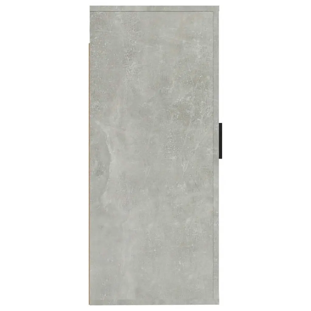 Wall Mounted TV Cabinet Concrete Grey 40x34.5x80 cm 816676