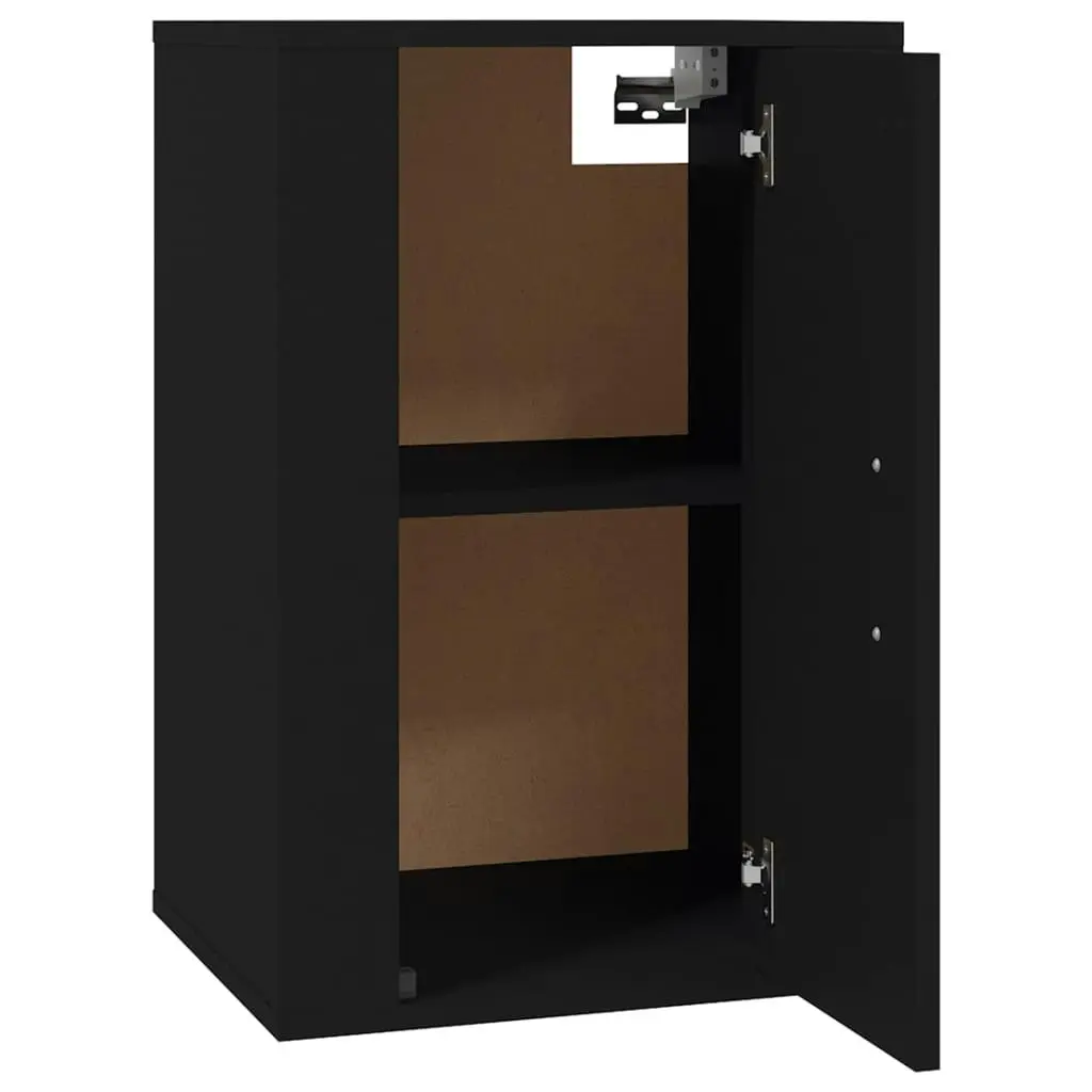 Wall Mounted TV Cabinets 2 pcs Black 40x34.5x60 cm 816659