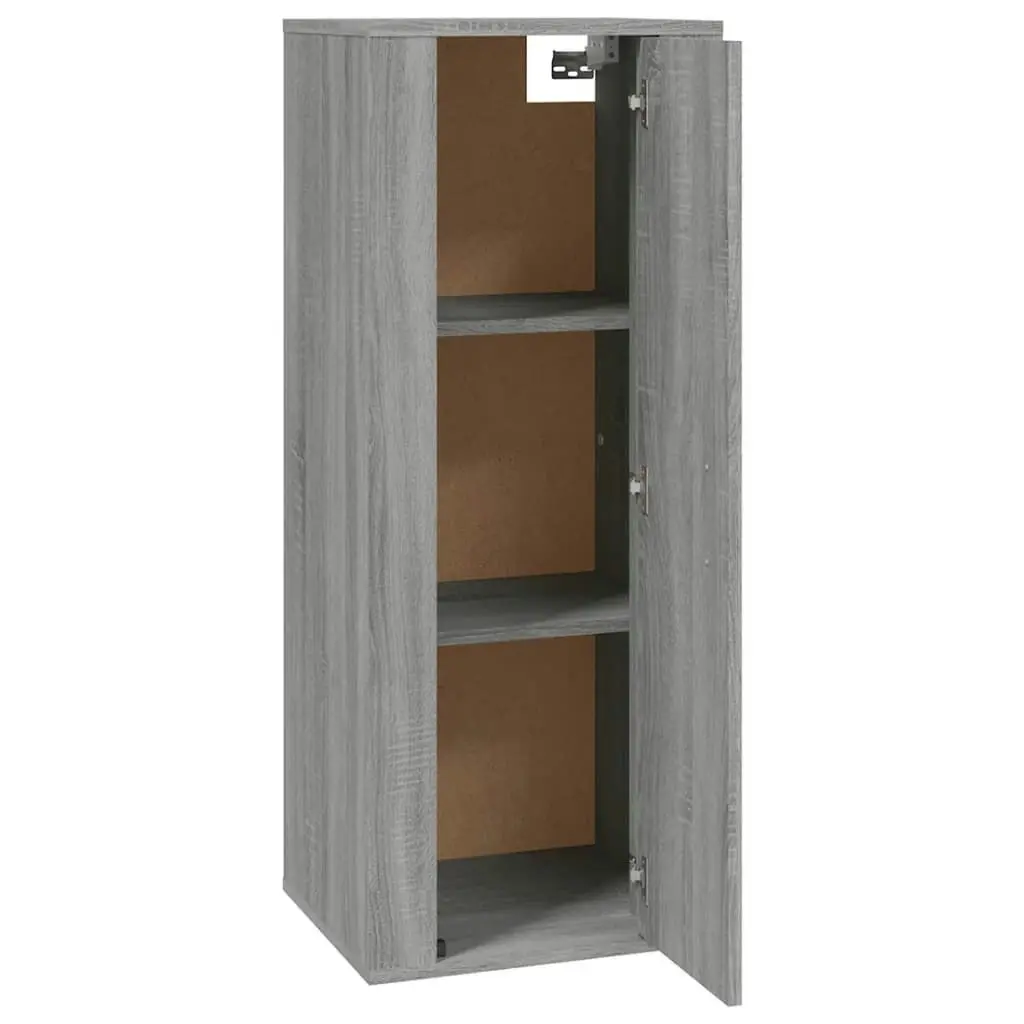 Wall Mounted TV Cabinet Grey Sonoma 40x34.5x100 cm 816686