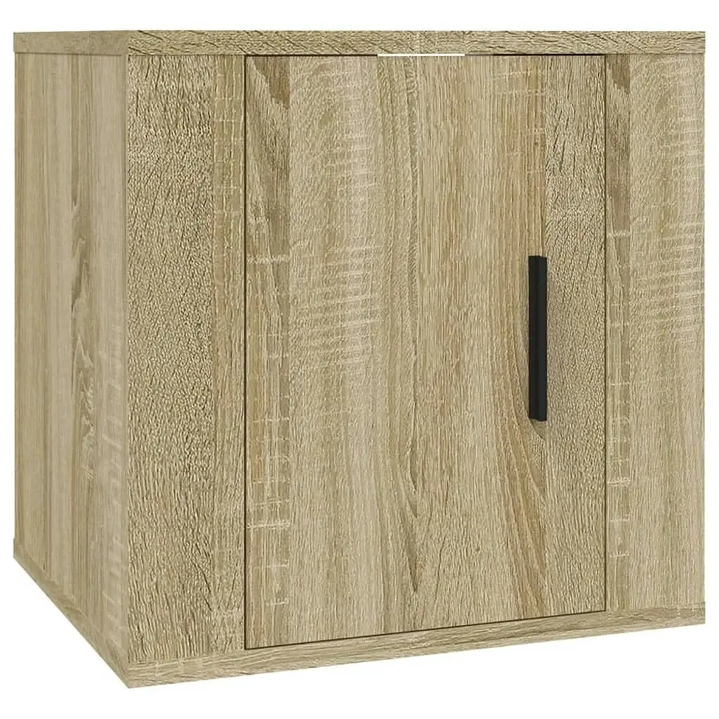 Wall Mounted TV Cabinets 2 pcs Sonoma Oak 40x34.5x40 cm 816647