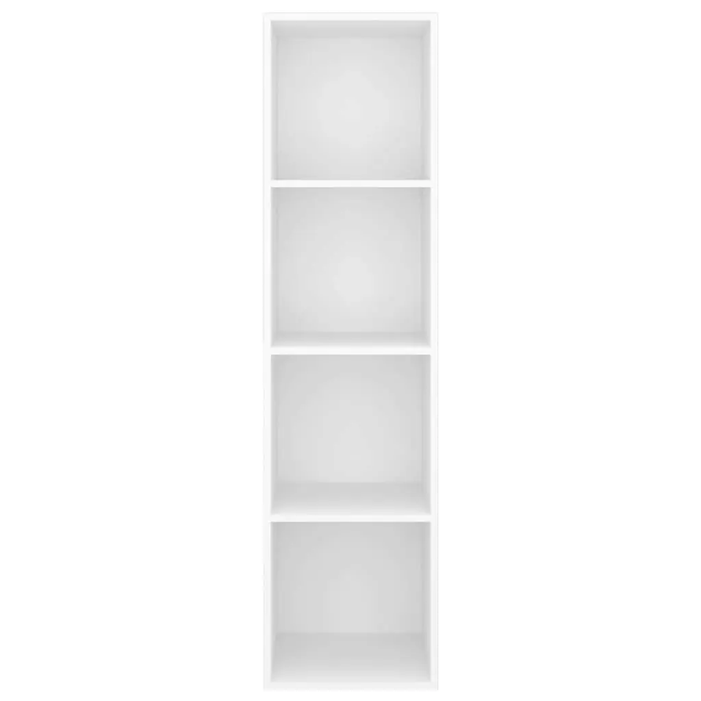 Wall-mounted TV Cabinet White 37x37x142.5 cm Engineered Wood 805489