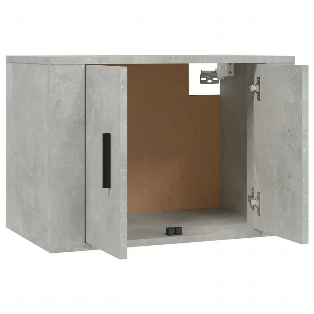 Wall Mounted TV Cabinet Concrete Grey 57x34.5x40 cm 816620