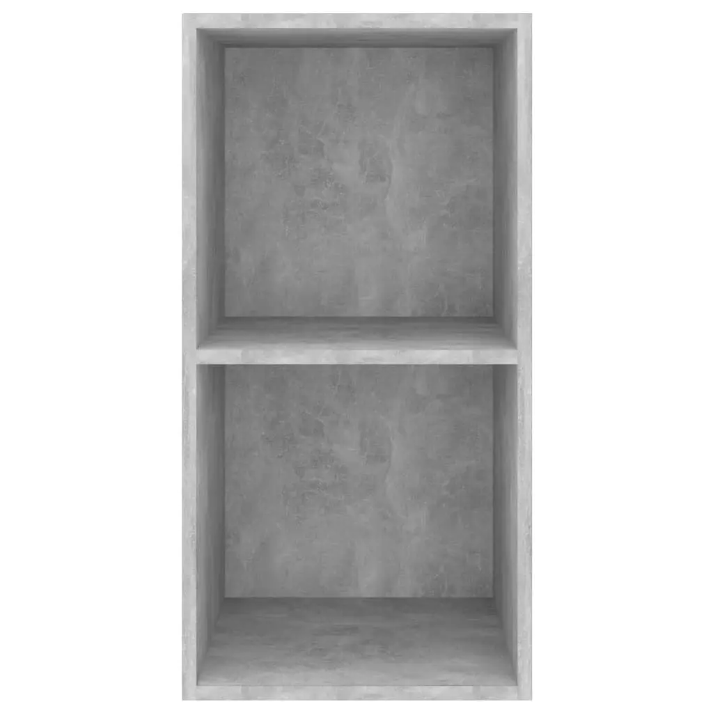 Wall-mounted TV Cabinet Concrete Grey 37x37x72 cm Engineered Wood 805475