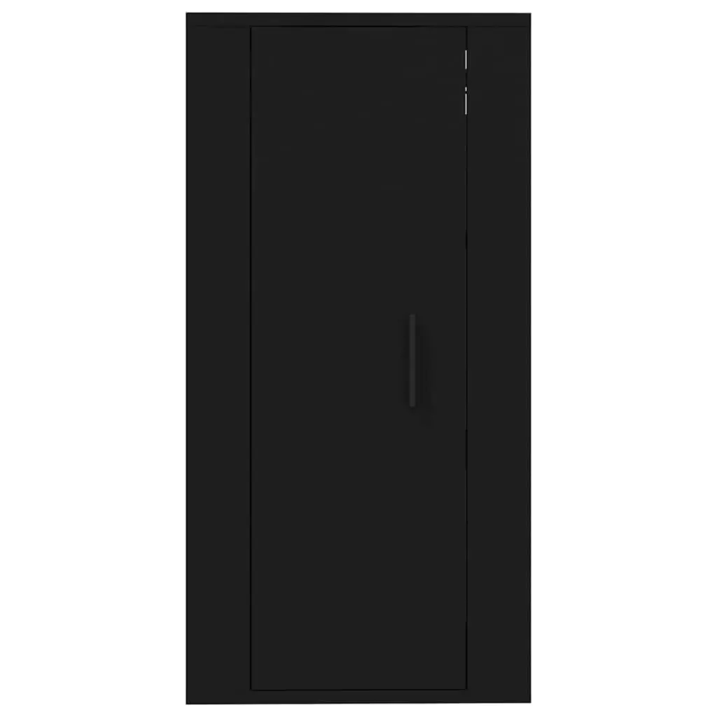 Wall Mounted TV Cabinet Black 40x34.5x80 cm 816673