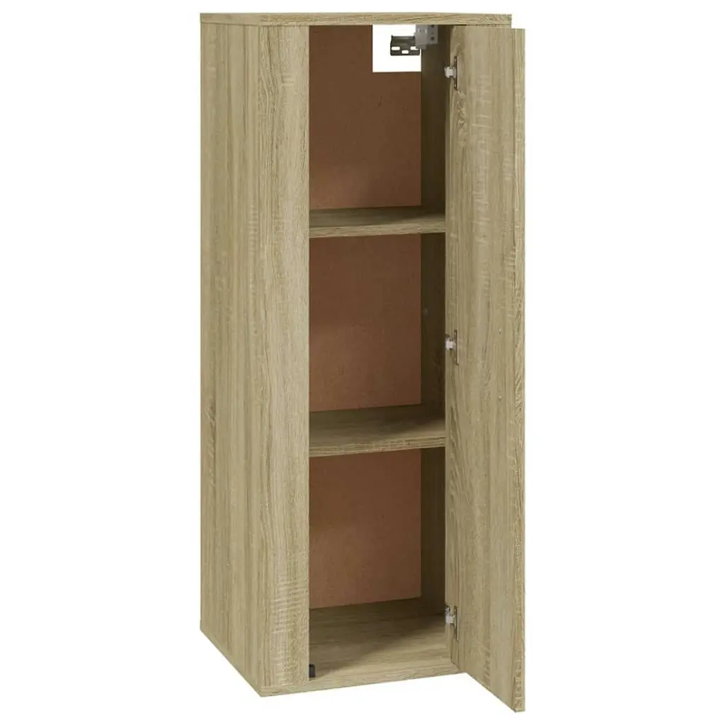 Wall Mounted TV Cabinet Sonoma Oak 40x34.5x100 cm 816683