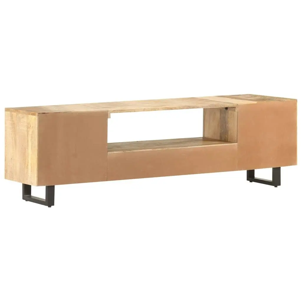 TV Cabinet 160x30x45 cm Solid Mango Wood 320255