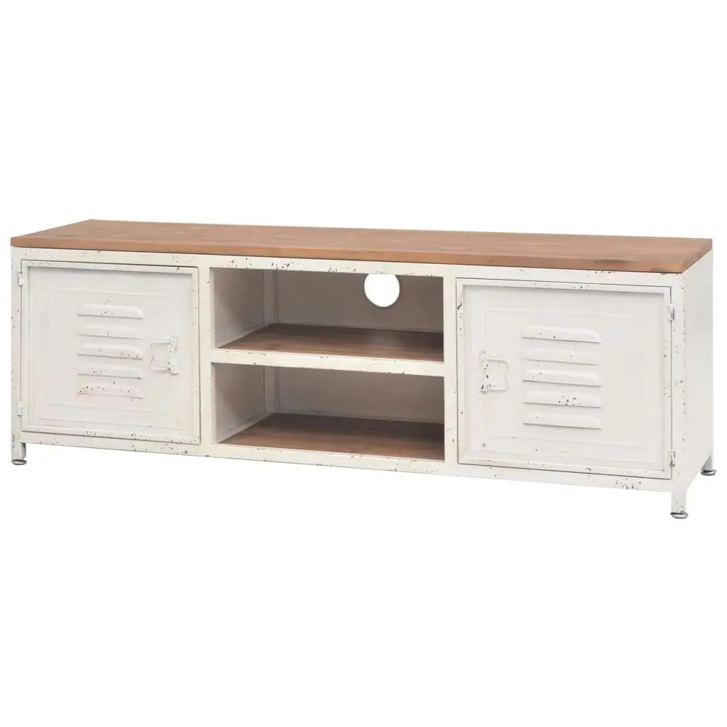 TV Cabinet 120x30x40 cm White 245457