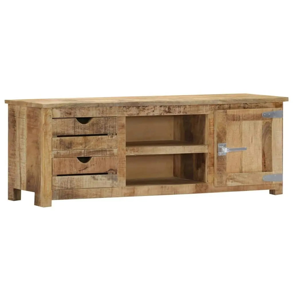 TV Cabinet 120x30x40 cm Solid Mango Wood 247692