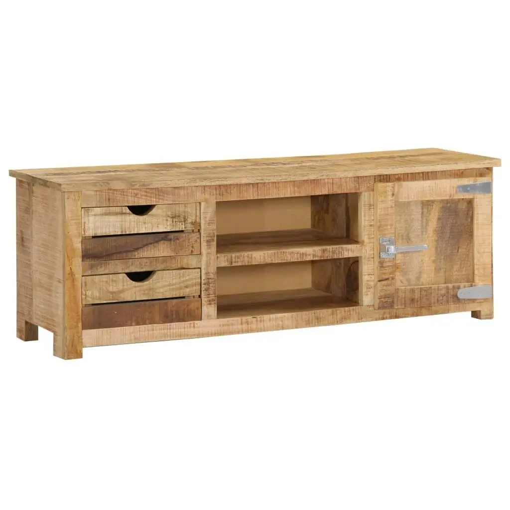 TV Cabinet 120x30x40 cm Solid Mango Wood 247692