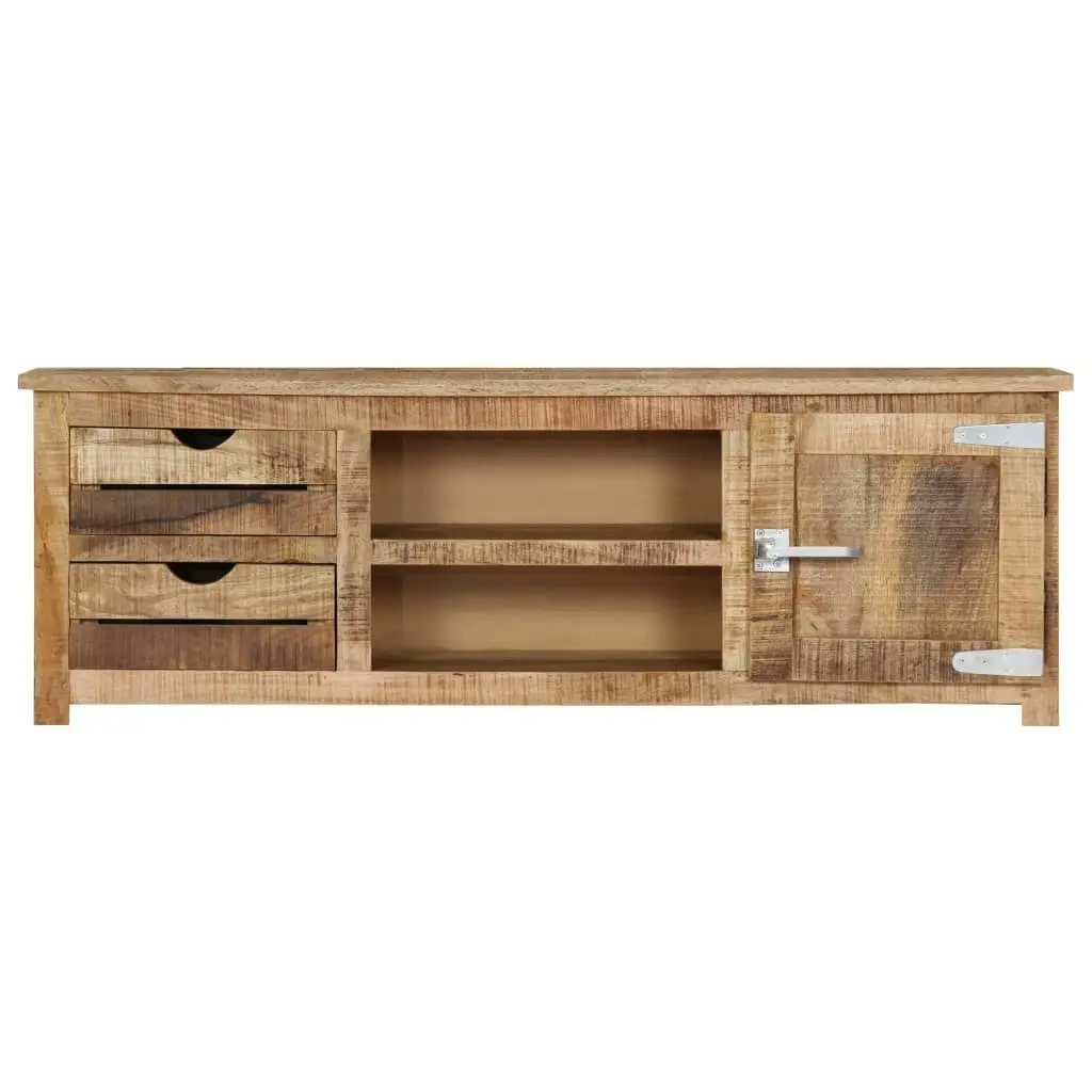 TV Cabinet 120x30x40 cm Solid Mango Wood 247692