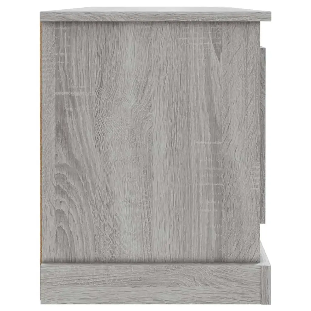 TV Cabinet Grey Sonoma 100x35.5x45 cm Engineered Wood 816462