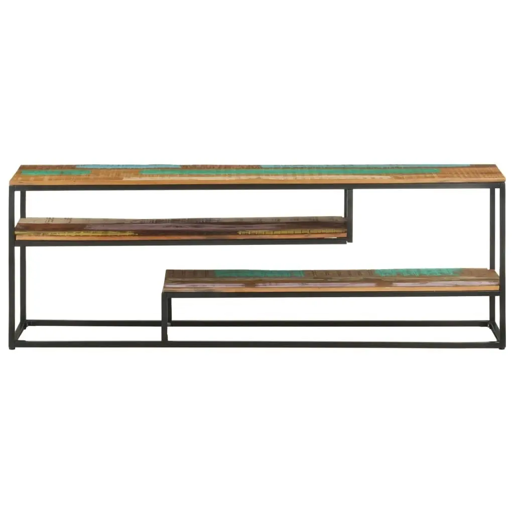 TV Cabinet 130x30x45 cm Solid Reclaimed Wood 321624