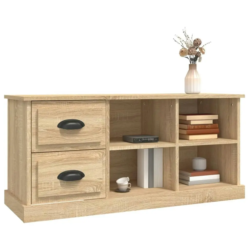 TV Cabinet Sonoma Oak 102x35.5x47.5 cm Engineered Wood 816179