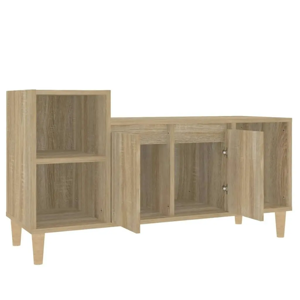 TV Cabinet Sonoma Oak 100x35x55 cm Engineered Wood 821175