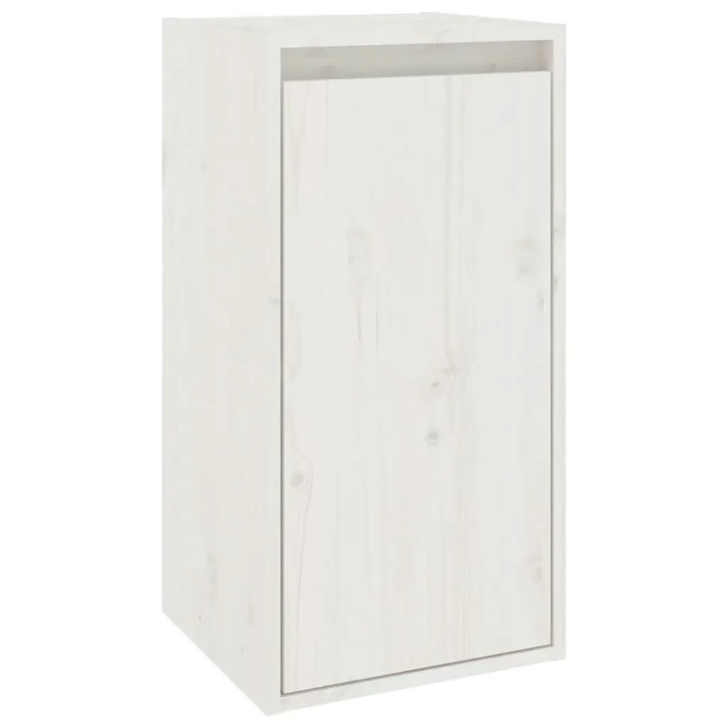 TV Cabinets 6 pcs White Solid Wood Pine 3100190