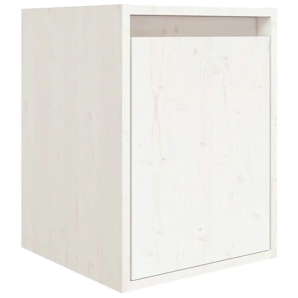 TV Cabinets 6 pcs White Solid Wood Pine 3100190