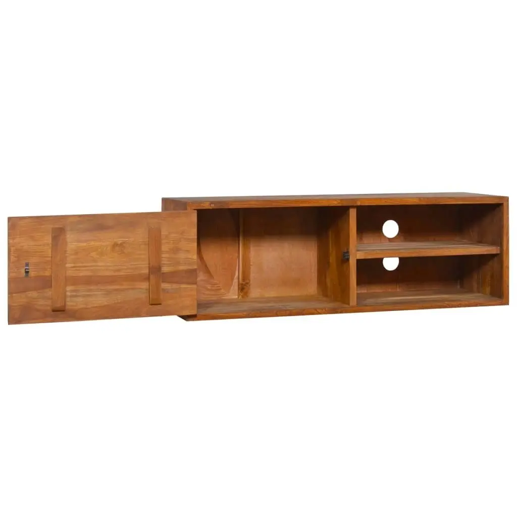 Wall-mounted TV Cabinet 180x30x30 cm Solid Teak Wood 3057505