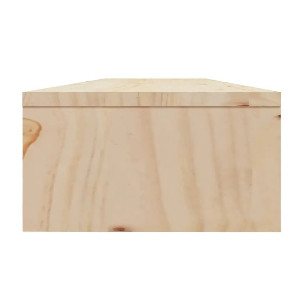 Monitor Stand 100x24x13 cm Solid Wood Pine 813919