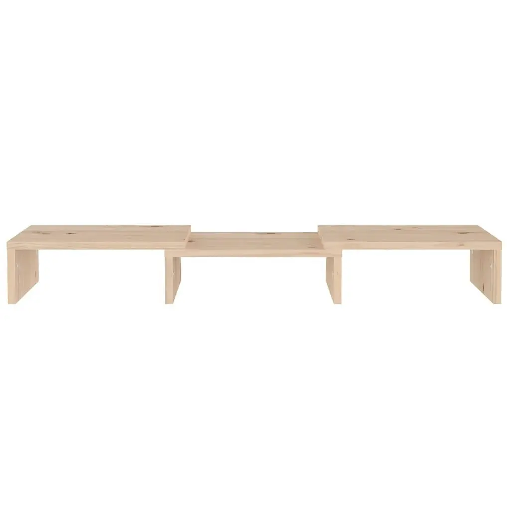 Monitor Stand 60x24x10.5 cm Solid Wood Pine 813934