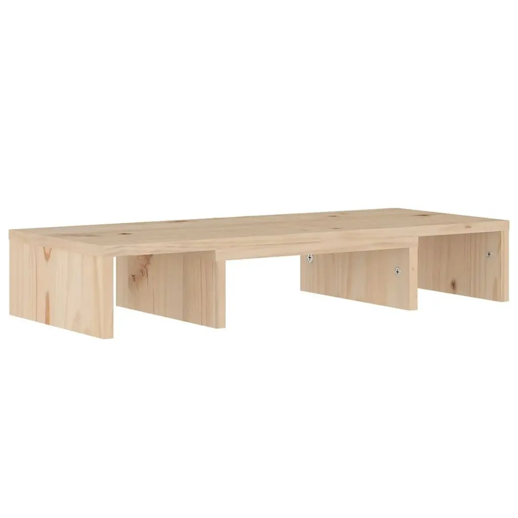 Monitor Stand 60x24x10.5 cm Solid Wood Pine 813934