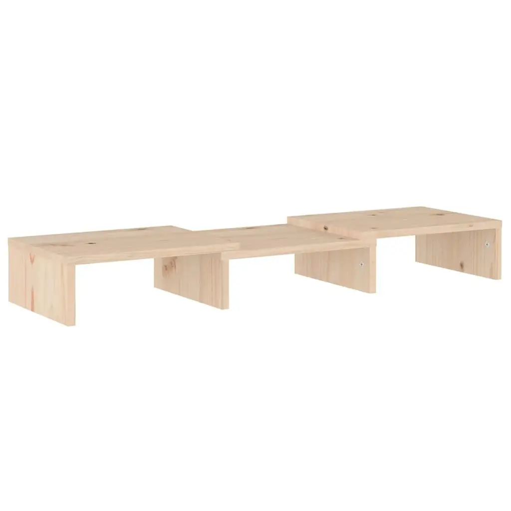 Monitor Stand 60x24x10.5 cm Solid Wood Pine 813934