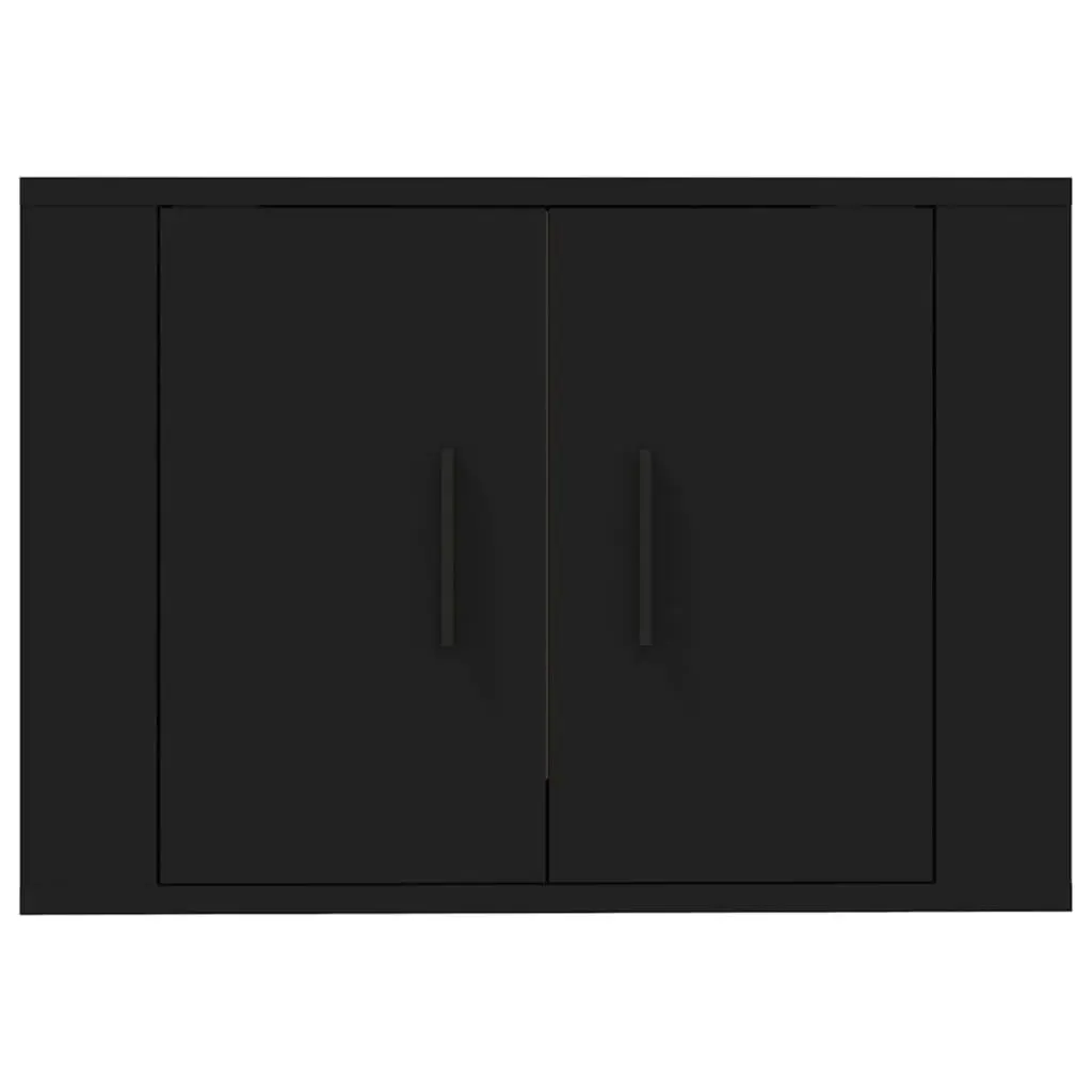 Wall Mounted TV Cabinet Black 57x34.5x40 cm 816617