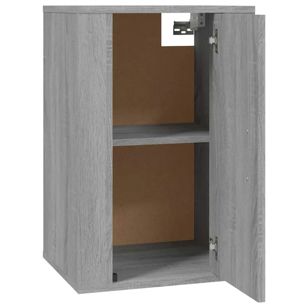 Wall Mounted TV Cabinet Grey Sonoma 40x34.5x60 cm 816668