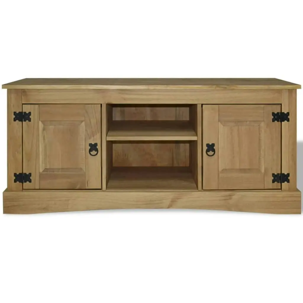 TV Cabinet Mexican Pine Corona Range 120x40x52 cm 243740