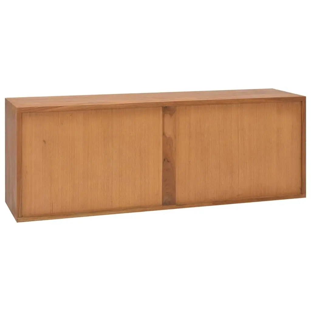 TV Cabinet 110x30x40 cm Solid Teak Wood 326119