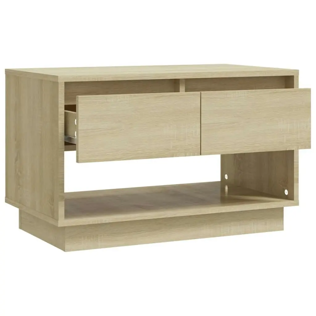 TV Cabinet Sonoma Oak 70x41x44 cm Engineered Wood 809497