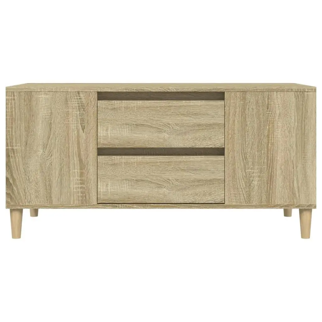 TV Cabinet Sonoma Oak 102x44.5x50 cm Engineered Wood 819599