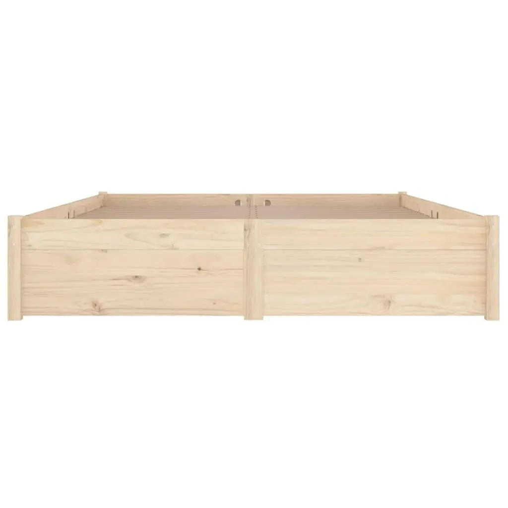 Bed Frame with Drawers 137x187 cm Double Size 3103498