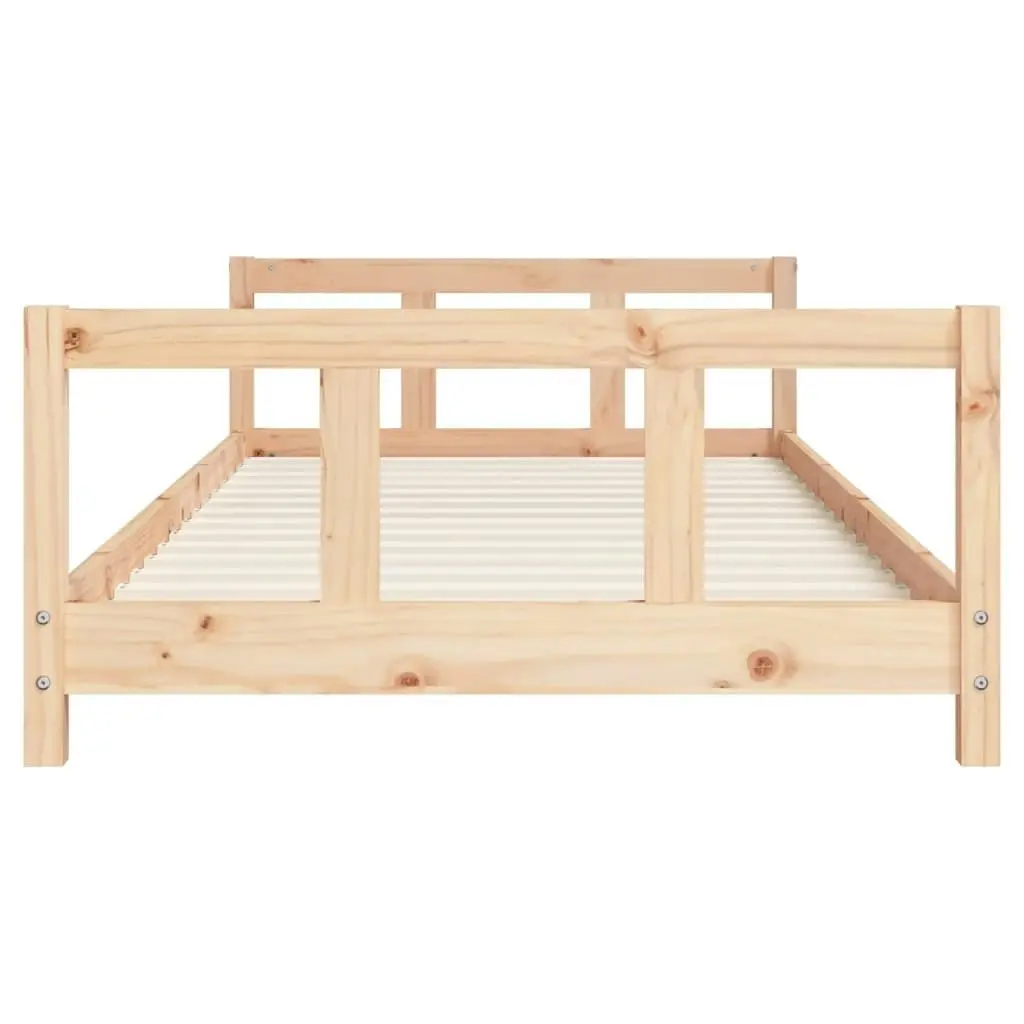 Kids Bed Frame 90x190 cm Solid Wood Pine 834432