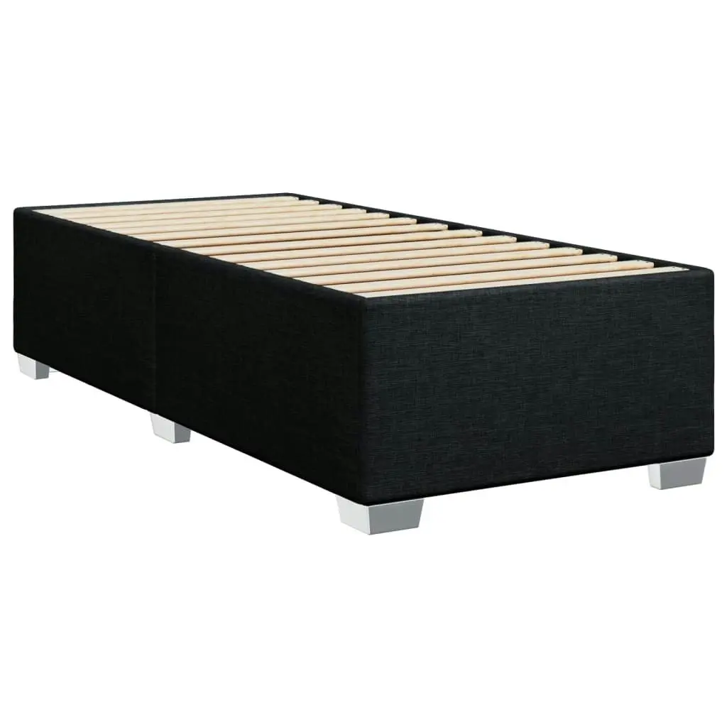 Bed Frame without Mattress Black 90x190 cm Fabric 3284438