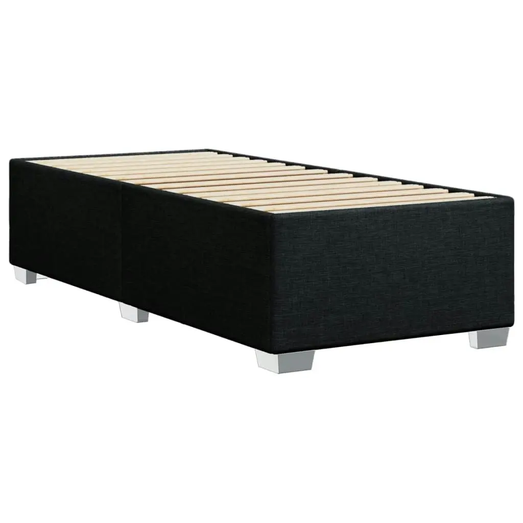 Bed Frame without Mattress Black 90x190 cm Fabric 3284438