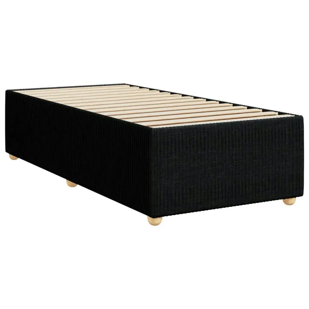 Bed Frame without Mattress Black 90x190 cm Fabric 3284902