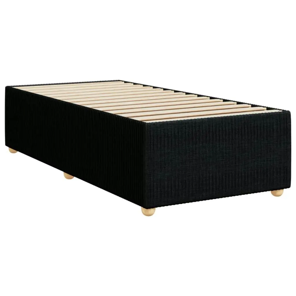 Bed Frame without Mattress Black 90x190 cm Fabric 3285073