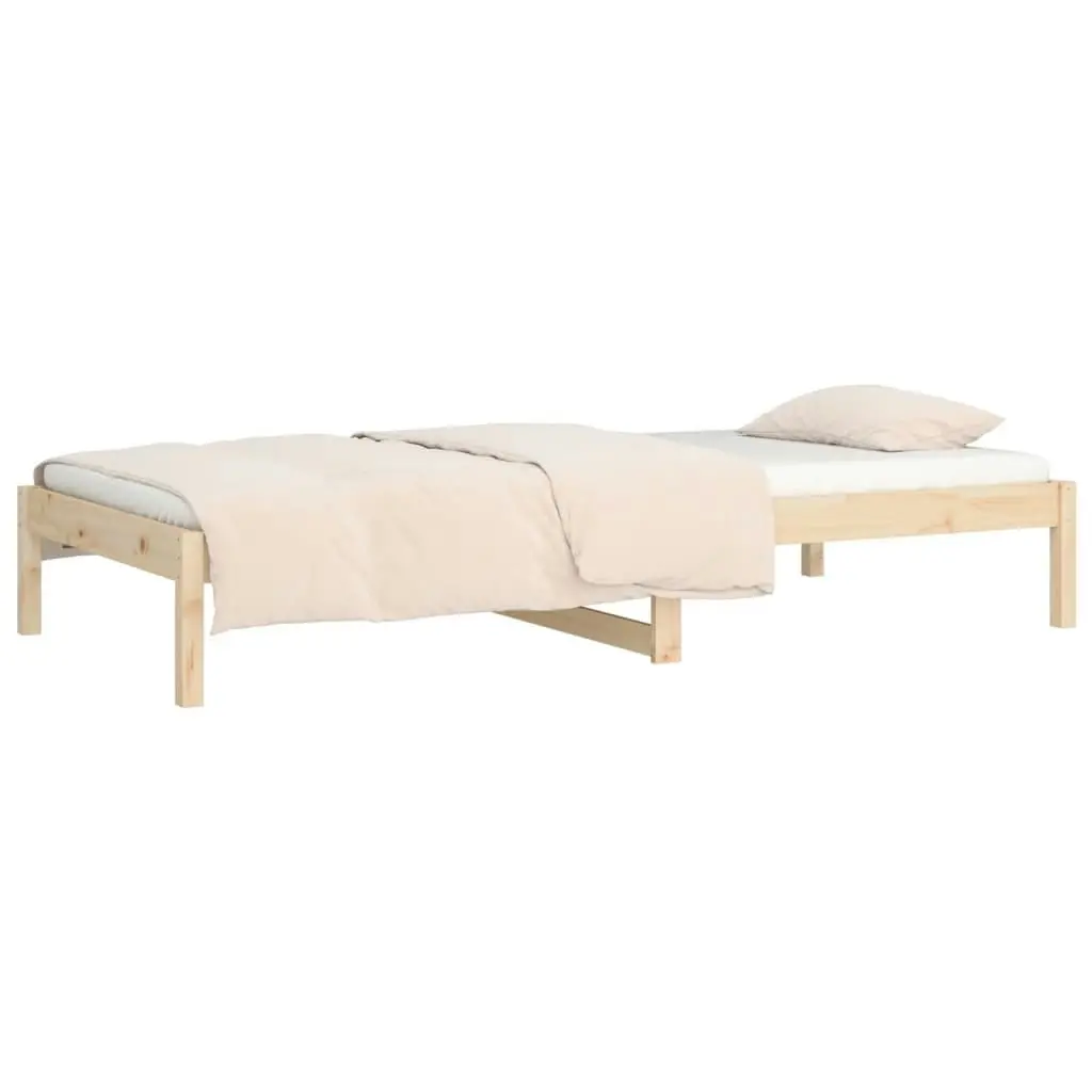 Day Bed without Mattress 90x190 cm Solid Wood Pine 820422