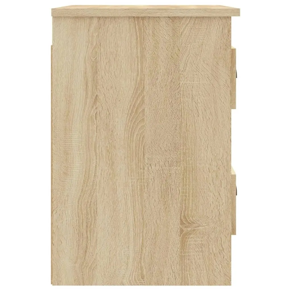 Wall-mounted Bedside Cabinet Sonoma Oak 41.5x36x53cm 816398