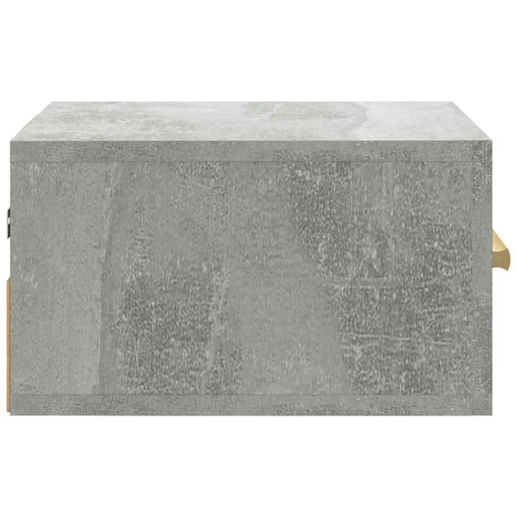 Wall-mounted Bedside Cabinets 2 pcs Concrete Grey 35x35x20 cm 812843