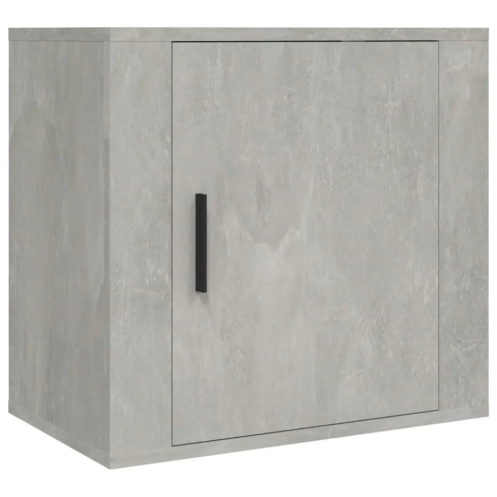 Wall-mounted Bedside Cabinets 2 pcs Concrete Grey 50x30x47 cm 816873